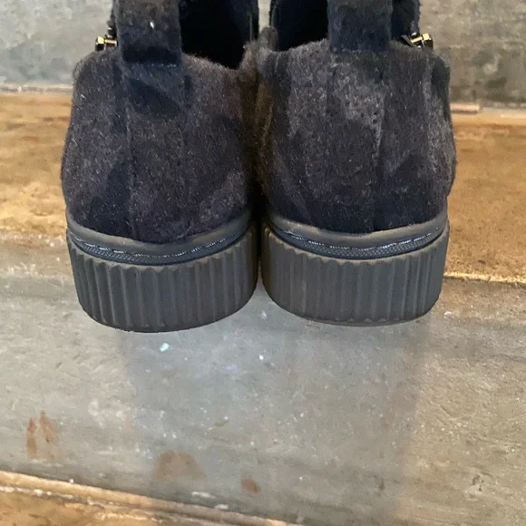 SOUL Naturalizer Black Camouflage Sneakers - Picture 6 of 8